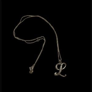 L necklace